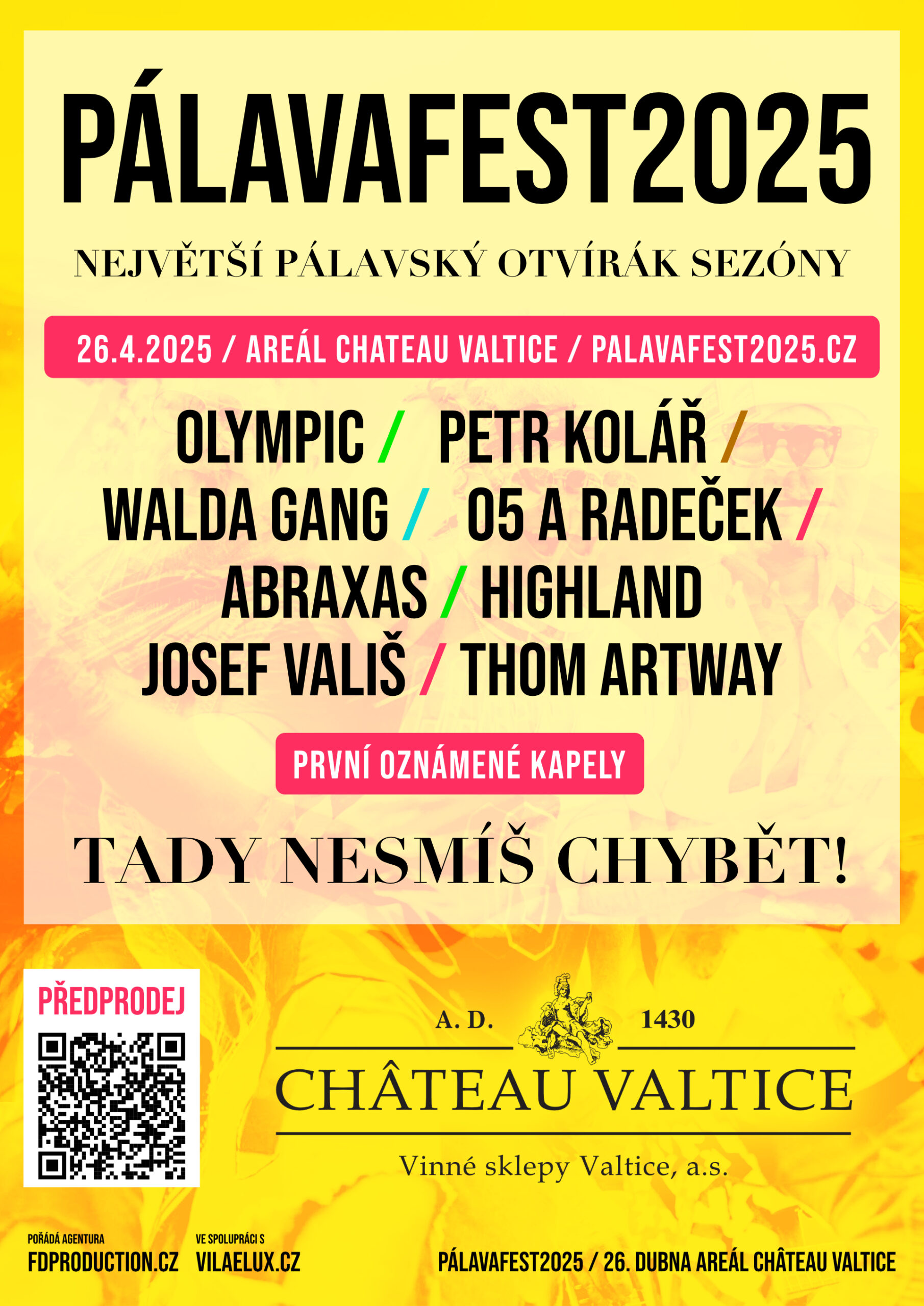 PÁLAVAFEST 2025 - 26.4.2025